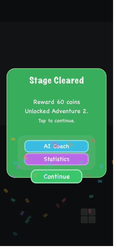 Block AI — Stage cleared