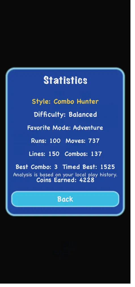 Block AI — Play statistics